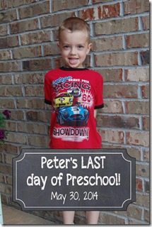 Last Day of Preschool